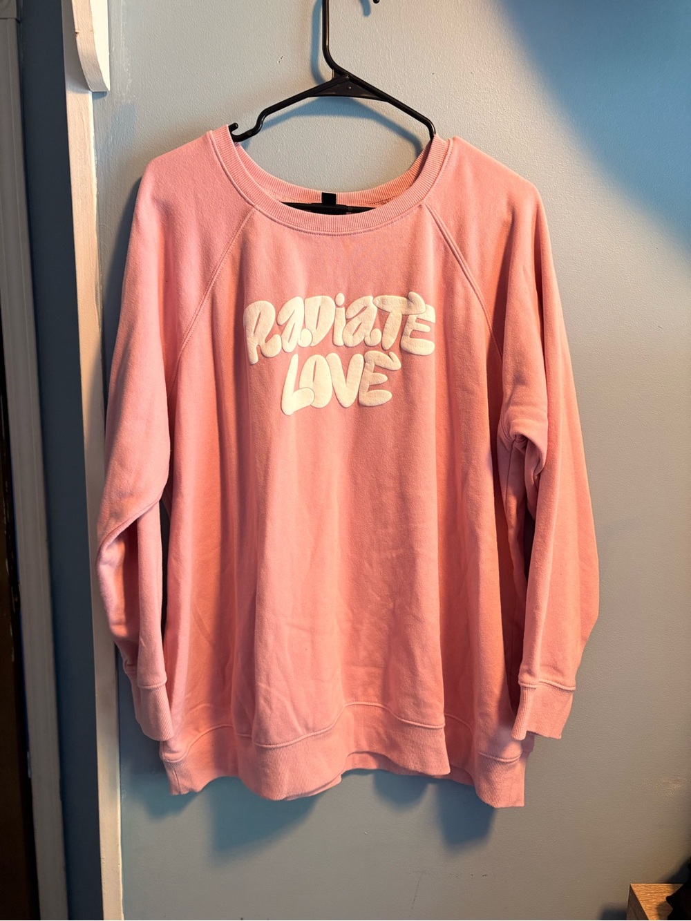 torrid Pink "Radiate Love" Crewneck Sweatshirt